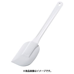 PC柄耐熱シリコンスクレーパー 400mm（大） 白 086121