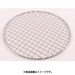 18-8太線丸焼アミ 24cm 109063