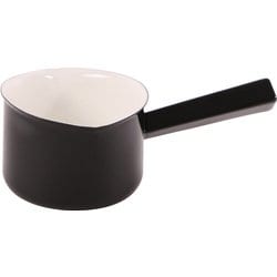 野田琺瑯 NOM-14M BK ノマクミルクパン 14cm ブラック 475089