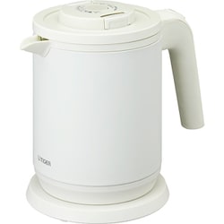 蒸気レス電気ケトル 0.8L マットホワイト PCK-A081WM