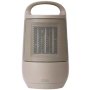 首振り機能付 セラミックファンヒーター キャメル PR-WA025-CM