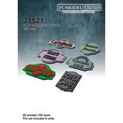 FC35521 1/35 イタリア商業標識 [プラモデル用パーツ]