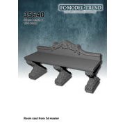 FC35640 1/35 石製ベンチ2 [プラモデル用パーツ]