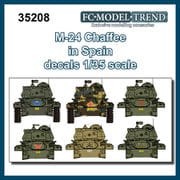 FC35208 1/35 M-24チャーフィー用 デカール （スペイン軍仕様） [プラモデル用品]