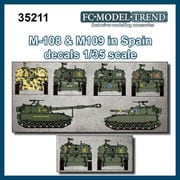 FC35211 1/35 アメリカ M108＆M109 デカール （スペイン軍仕様） [プラモデル用品]