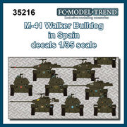 FC35216 1/35 M-41ウォーカーブルドック用 デカール （スペイン軍仕様） [プラモデル用品]