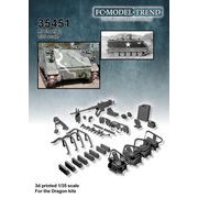 FC35451 1/35 アメリカ軍 M113A1/A2用 ディテールアップパーツセット [プラモデル用パーツ]