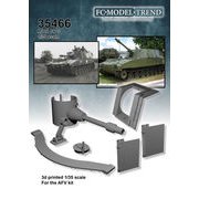 FC35466 1/35 アメリカ軍 M108ディテールアップパーツセット （AFVclub用） [プラモデル用パーツ]