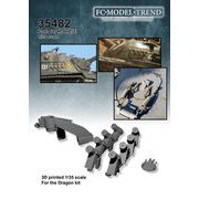 FC35482 1/35 M48パットン用 スモークディスチャージセット [プラモデル用パーツ]