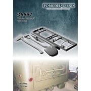 FC35567 1/35 WWIIアメリカ軍パイオニアツールラック [プラモデル用パーツ]