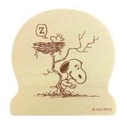 SNS601A PEANUTS ビッグウッドクリップ シンプル A [キャラクターグッズ]