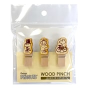 SNS487WS PEANUTS ウッドピンチ 3個セット ウッドストック [キャラクターグッズ]