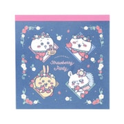 キャラクターグッズ S2836769 限定 スクエアメモ ちいかわ Strawberry Party いちごケープ