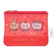 キャラクターグッズ S2320274 限定 ミニポーチ ちいかわ Strawberry Party いちごパンツ