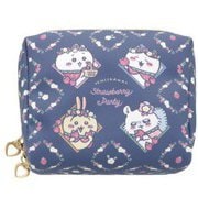 キャラクターグッズ S2320312 限定 ポーチ ちいかわ Strawberry Party いちごケープ