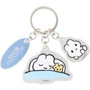 キャラクターグッズ S8345422 限定 3連 アクリルキーホルダー やさうさちゃん おねむ