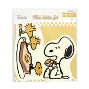 キャラクターグッズ S2837170 限定 ダイカットミニレター PEANUTS AMERICAN TASTE 9 イエロー