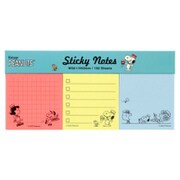 キャラクターグッズ S2837200 限定 付箋メモパッド PEANUTS AMERICAN TASTE 9 ブルー