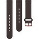 910106988 [シリコン バックル＆ループ リストバンド 20mm ブラウン S-L]