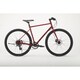 クロスバイク 650b 8段変速 54cm MARIN23 NICASIO SE BLACK EDITION（ニカシオ SE ブラックエディション） MAT.RED 54