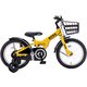 幼児用自転車 16インチ 補助輪付き マスタード 23JE-16G-MUSTARD