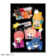 チェンソーマン A4シングルクリアファイル ENJOY MUSIC Ver. ブラック [キャラクターグッズ]