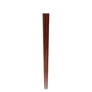 箸 18cm 八角陶彩 木製 天然木 日本製 栗皮 118047