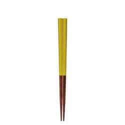 箸 18cm 八角陶彩 木製 天然木 日本製 抹茶 118184