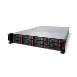 ネットワークハードディスク（NAS） TeraStation（テラステーション） TS51220RHシリーズ 96TB 10GbE×2ポート&クアッドコアCPU搭載 12ベイ ラックマウントモデル 12ドライブ 法人向け TS51220RH9612