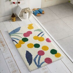 マット ポポロマット 45cm×75cm イエロー 14300893-12