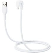 iPhone 充電 ライトニングケーブル 1.2m U字 MFi認証 ホワイト MPA-UALU12WH
