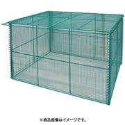 1200×600×650mm/ 468L ダストボックス(スチール製) EA995AA-512