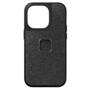 M-MC-BB-CH-1 [エブリデイ ケース iPhone 14 Pro用 ケース チャコール]
