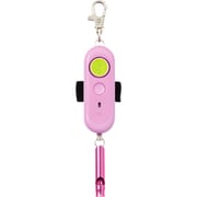 電池切れお知らせライト付 防犯ブザー ピンク EBB172P
