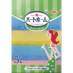 キクロン Hホームキッチンスポンジ5P 101559