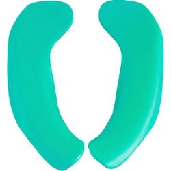 拭けるらくらく便座クッション グリーン