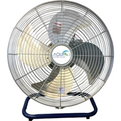 アクアシステム 無給油エアモーター式 卓上型 工場扇 （アルミハネ45cm） AFD-18NL