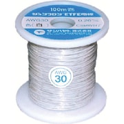 AWG30-100M-WHITE [サンハヤト ジュンフロンETFE電線100M白色]