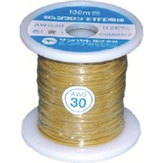 AWG30-100M-YELLOW [サンハヤト ジュンフロンETFE電線100M黄色]