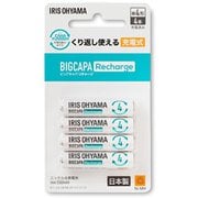 BCR-R4MH/4B [IRIS 578037 ビッグキャパ リチャージ 単4形ニッケル水素電池 4本パック]