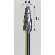 CAC3004 [アルゴファイル 超硬カッター6枚刃カーバイドバー（アルミカット）]