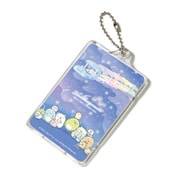 PCP220711 すみっコぐらし ICカードホルダー PIICA（ピーカ） 星空さんぽ ネイビー [キャラクターグッズ]