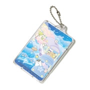 PCP220528 すみっコぐらし ICカードホルダー PIICA（ピーカ） 星空さんぽ ブルー [キャラクターグッズ]