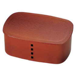 曲げわっぱ HAKOYA 弁当箱 1段 700ml レッド