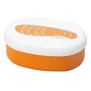 OBENTO HAKOYA 480ml お弁当箱 1段 小判型 ランチボックス しゃけ