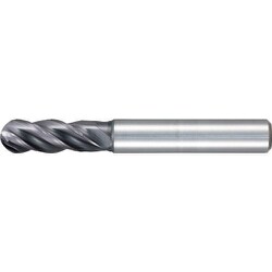 グーリング ステンレス用4枚刃ボールエンドミル レギュラnanoAコート 4mm 6707