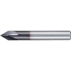 グーリング 面取り用ミーリングカッタ 60° レギュラTiAlNコート 12mm 6711