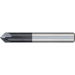 グーリング 面取り用ミーリングカッタ 90° レギュラTiAlNコート 4mm 6713