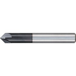 グーリング 面取り用ミーリングカッタ 90° レギュラTiAlNコート 8mm 6713