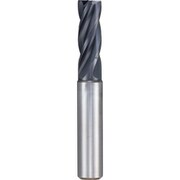 グーリング 4枚刃エンドミル パイロット穴加工用 レギュラSuperAコート 2mm 6716